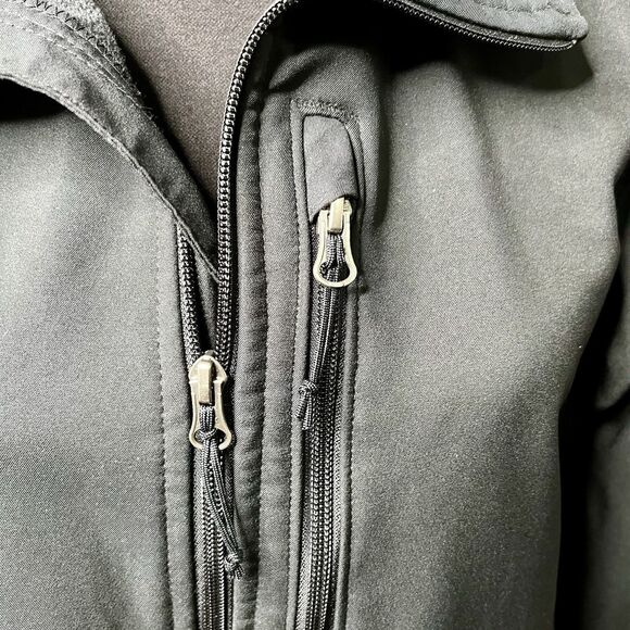 Texas Tech Columbia Ascender Softshell Full Zip Jacket Black Men's Size Large - Picture 6 of 14